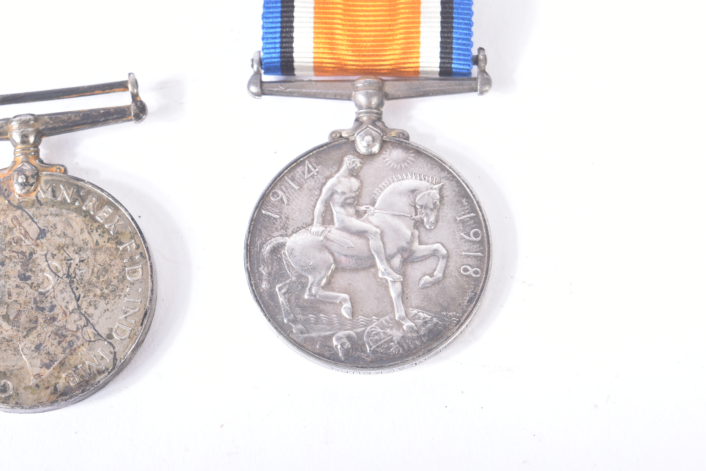 WWI MEDAL DUO & WWII DEFENCE MEDAL - SOUTH STAFFORDSHIRE REG - Image 2 of 6