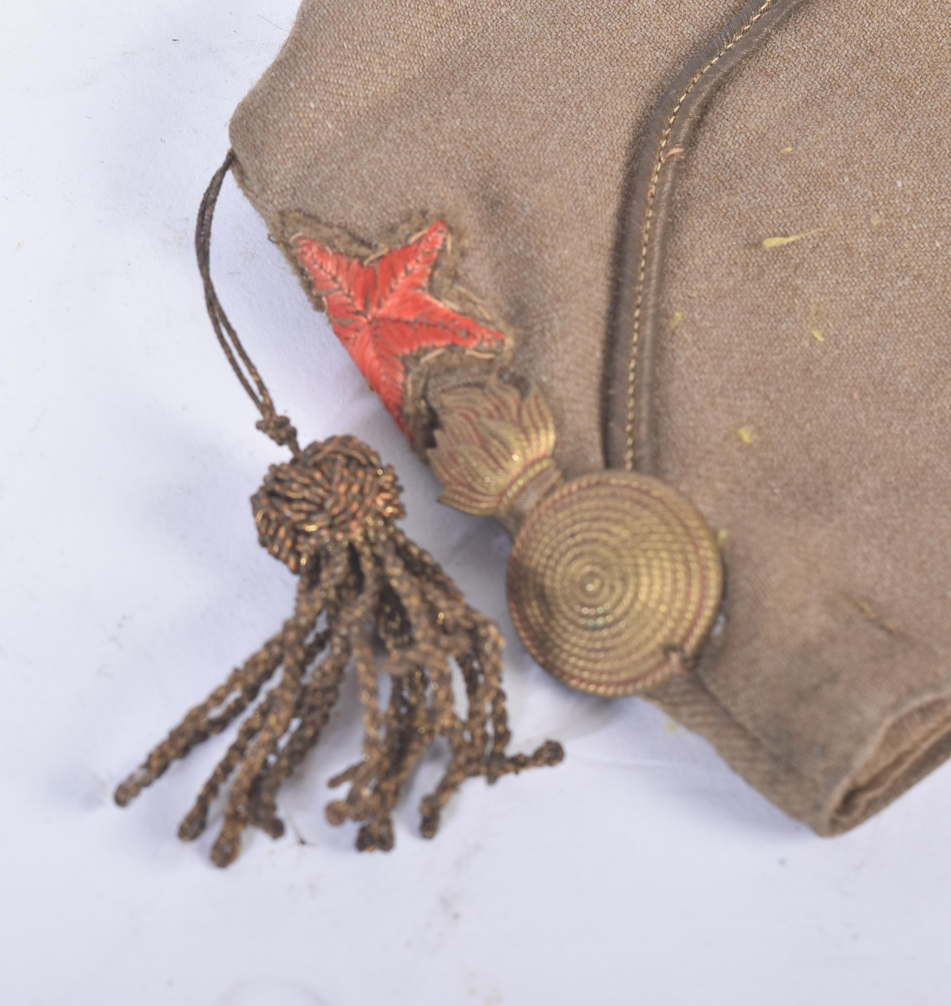 SPANISH CIVIL WAR UNIFORM CAP BELONGING TO F. O. MIKSCHE - Image 2 of 5