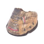 VICTORIAN BRITISH CAVALRY 17TH LANCERS HORSE HOOF