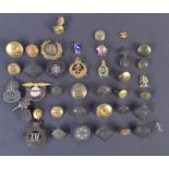 MILITARY BUTTONS, BADGES, CAP BADGES & MORE