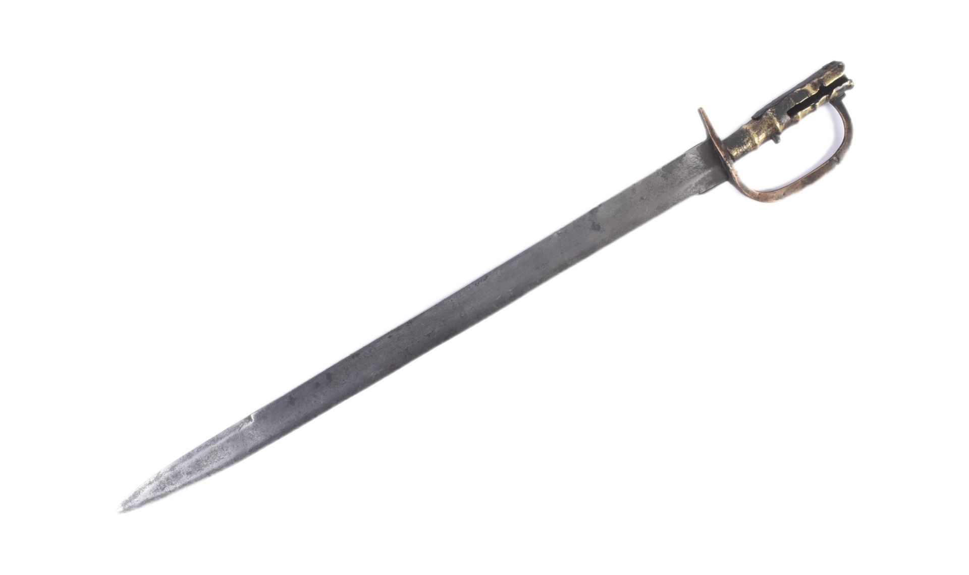 EARLY 19TH CENTURY BRITISH BAKER RIFLE SWORD BAYONET