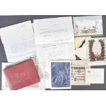 AUTOGRAPH ALBUM INCLUDING LETTER FROM DWIGHT EISENHOWER