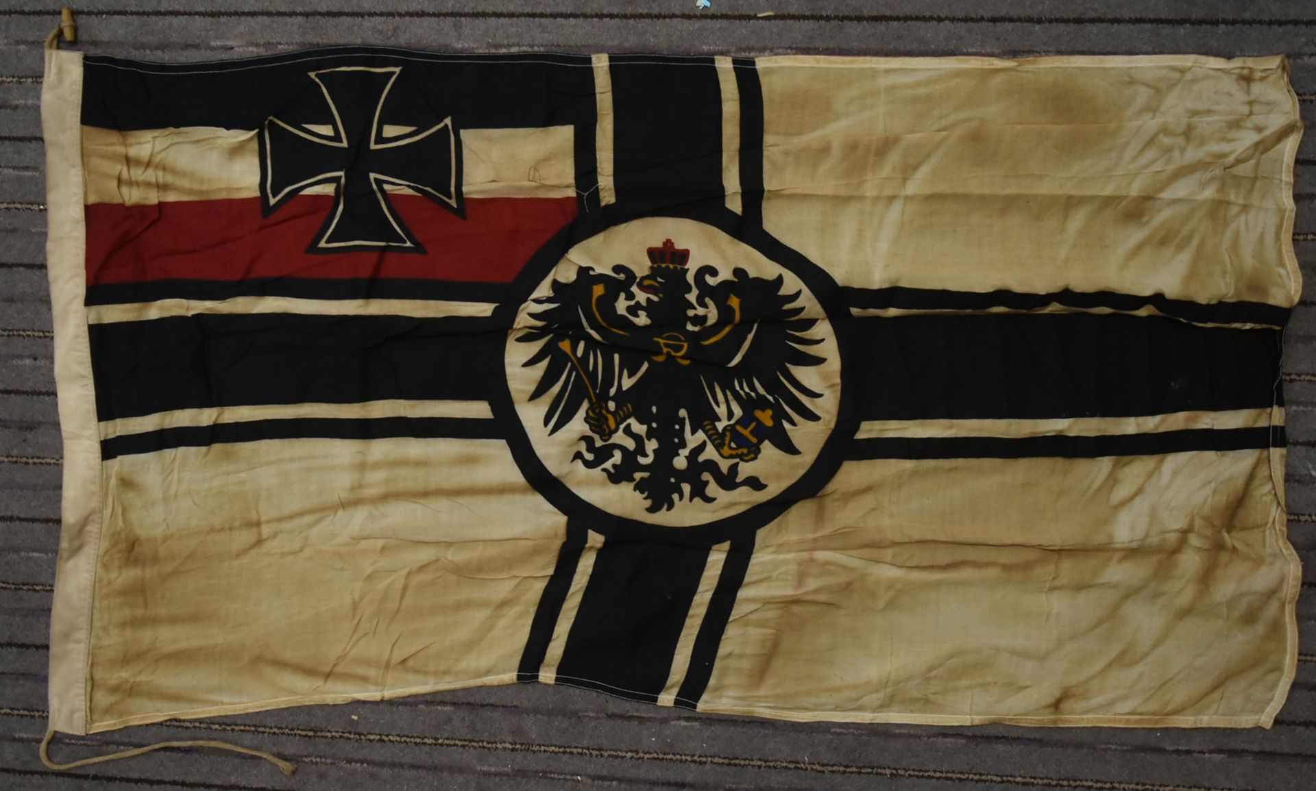 WWI FIRST WORLD WAR IMPERIAL GERMAN EMPIRE WAR FLAG