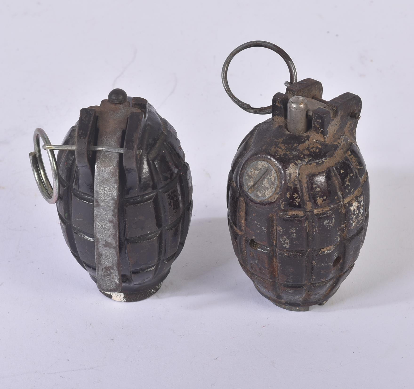 WWII SECOND WORLD WAR BRITISH ARMY MILLS BOMB HAND GRENADE - Image 5 of 6