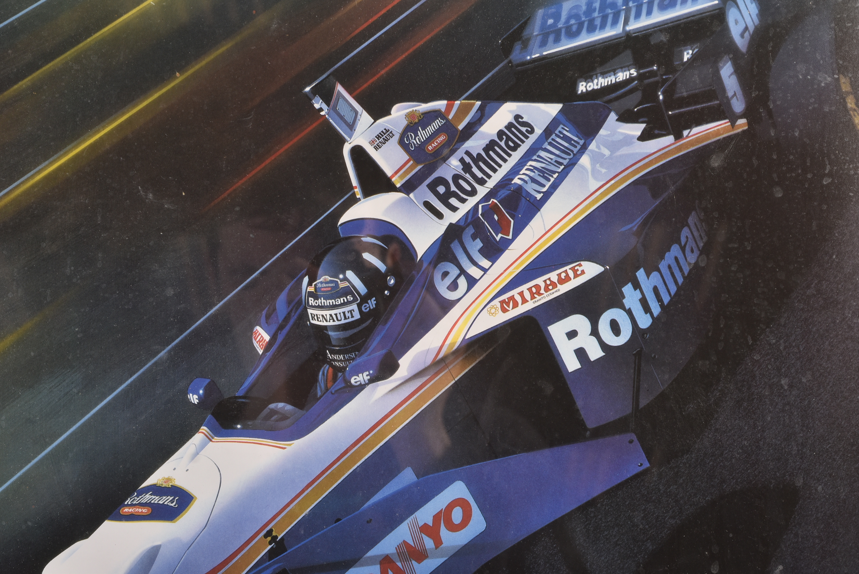 FORMULA 1 RACING - GAVIN MACLEOD - SIGNED LTD ED PRINT - Image 3 of 5