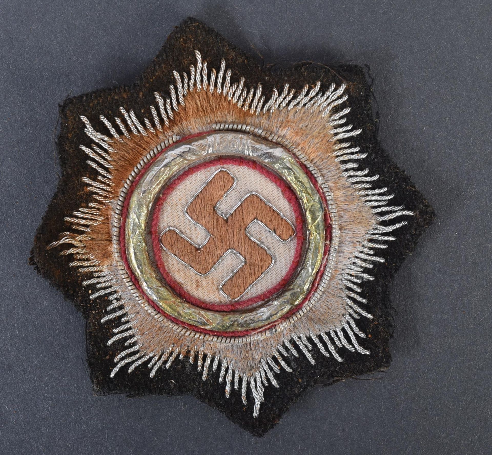 WWII SECOND WORLD WAR DEUTSCHES KREUZ / GERMAN CROSS PATCH