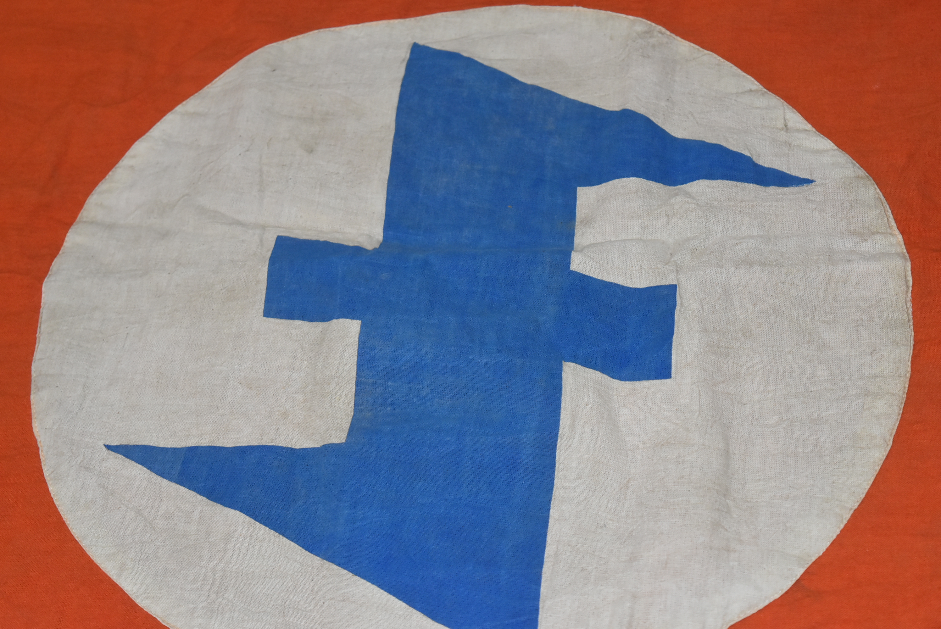 WWII SECOND WORLD WAR DUTCH FASCIST PARTY FLAG - Image 4 of 4