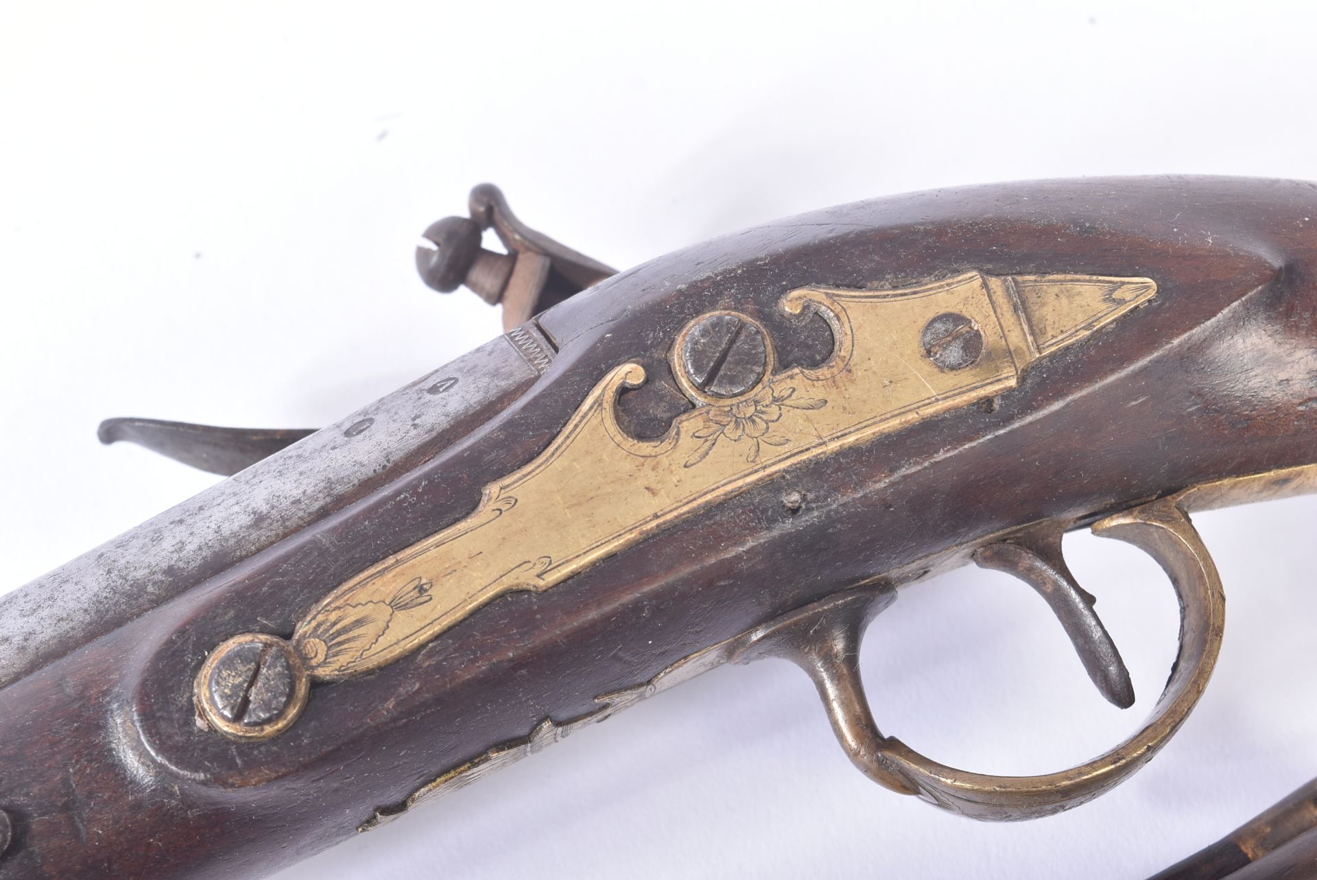 PAIR OF LATE 18TH CENTURY JOHN PROBIN FLINT LOCK PISTOLS - Image 2 of 14