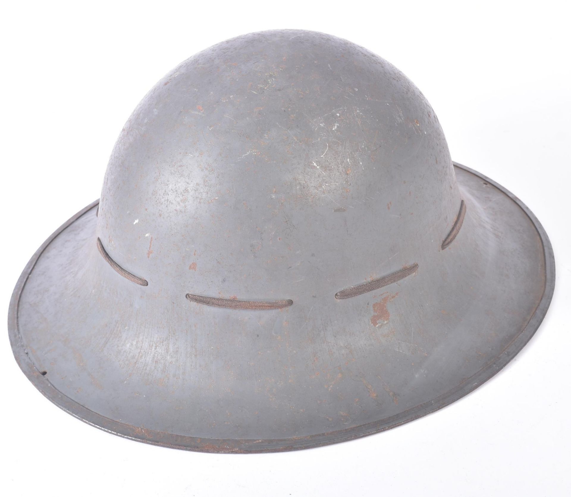 WWII SECOND WORLD WAR BRITISH HOME FRONT S.F.P ZUCKERMAN HELMET - Bild 4 aus 5