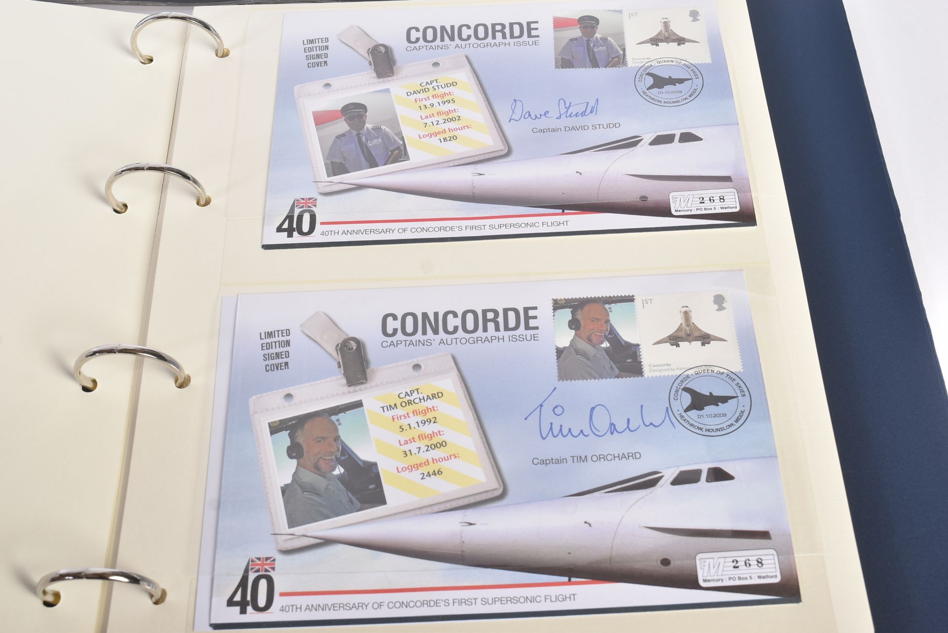 COLLECTION OF ASSORTED CONCORDE BOOKS & MEMORABILIA - Image 7 of 10