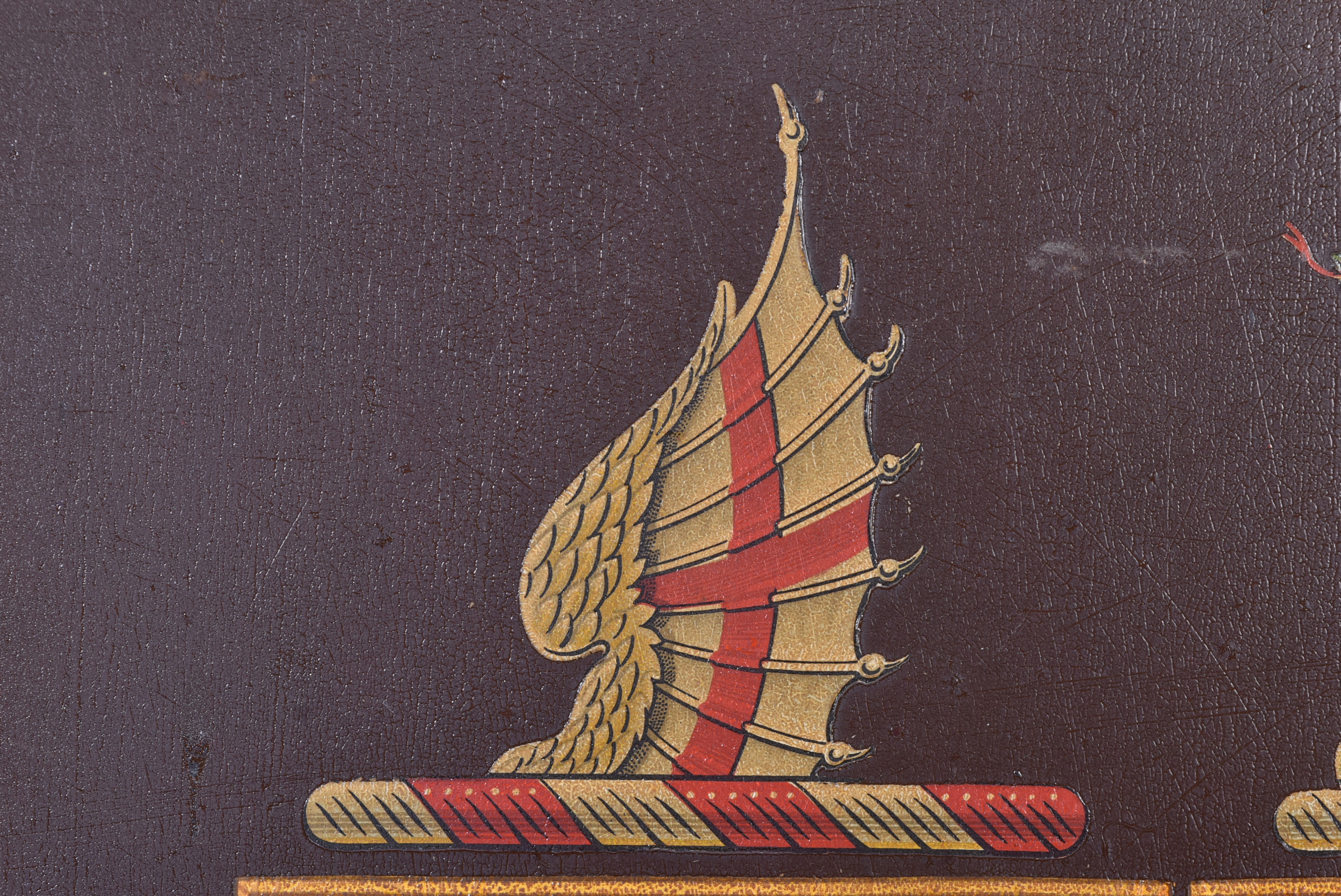 MID 20TH CENTURY VINTAGE GREAT WESTERN RAILWAYS COAT OF ARMS - Image 5 of 5