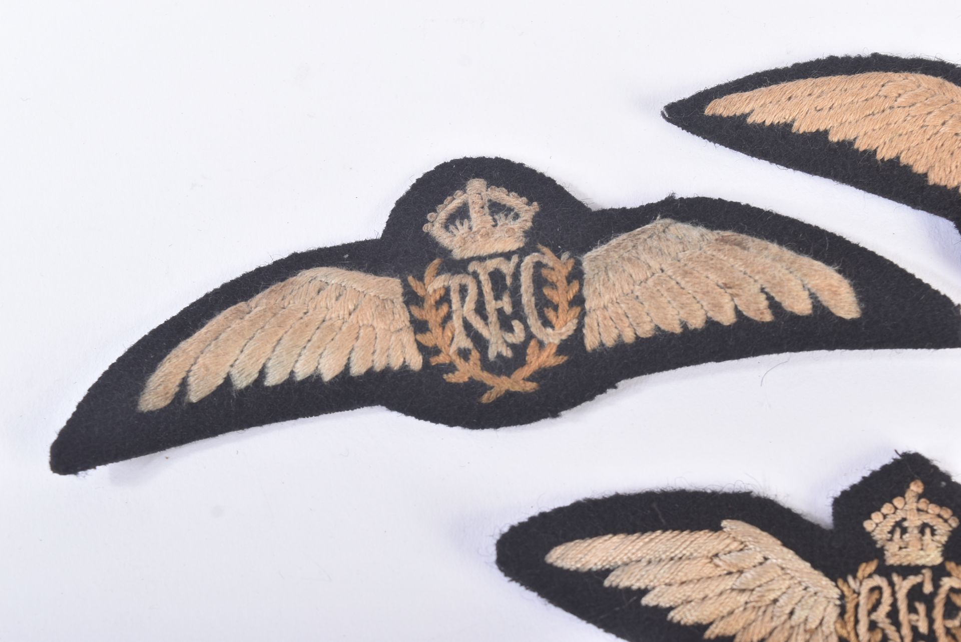 WWI FIRST WORLD WAR ROYAL FLYING CORPS WINGS PATCHES - Image 3 of 4