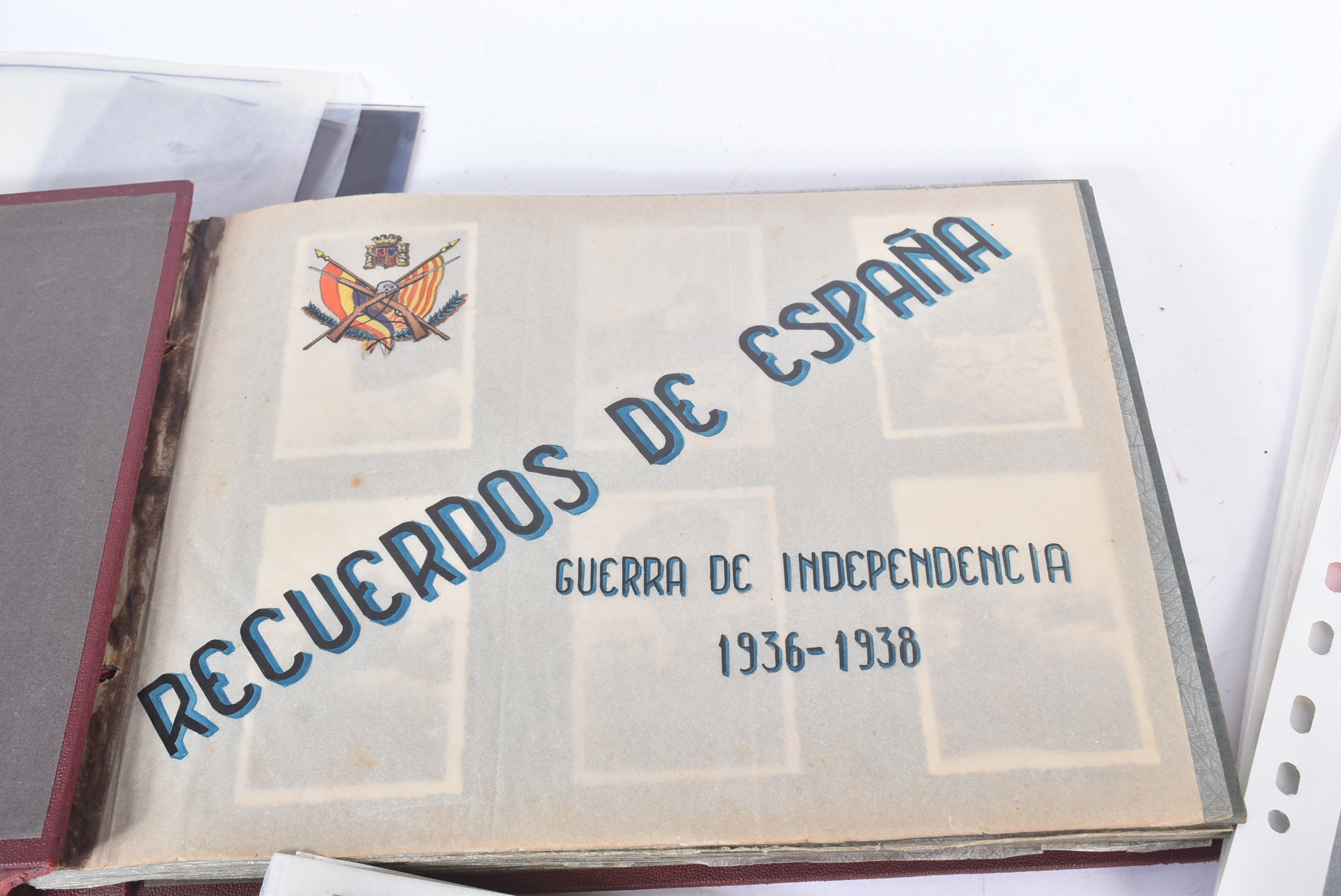 SPANISH CIVIL WAR INTEREST - NEGATIVES & SOUVENIR PHOTO ALBUM - Image 9 of 13