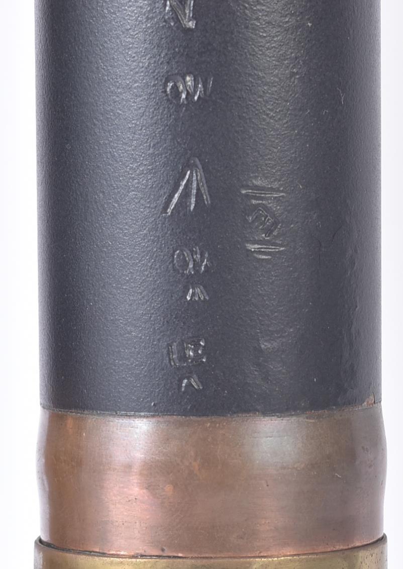 FIRST & SECOND WORLD WAR BRITISH 2 POUNDER ARTILLERY SHELL CASES - Image 3 of 8