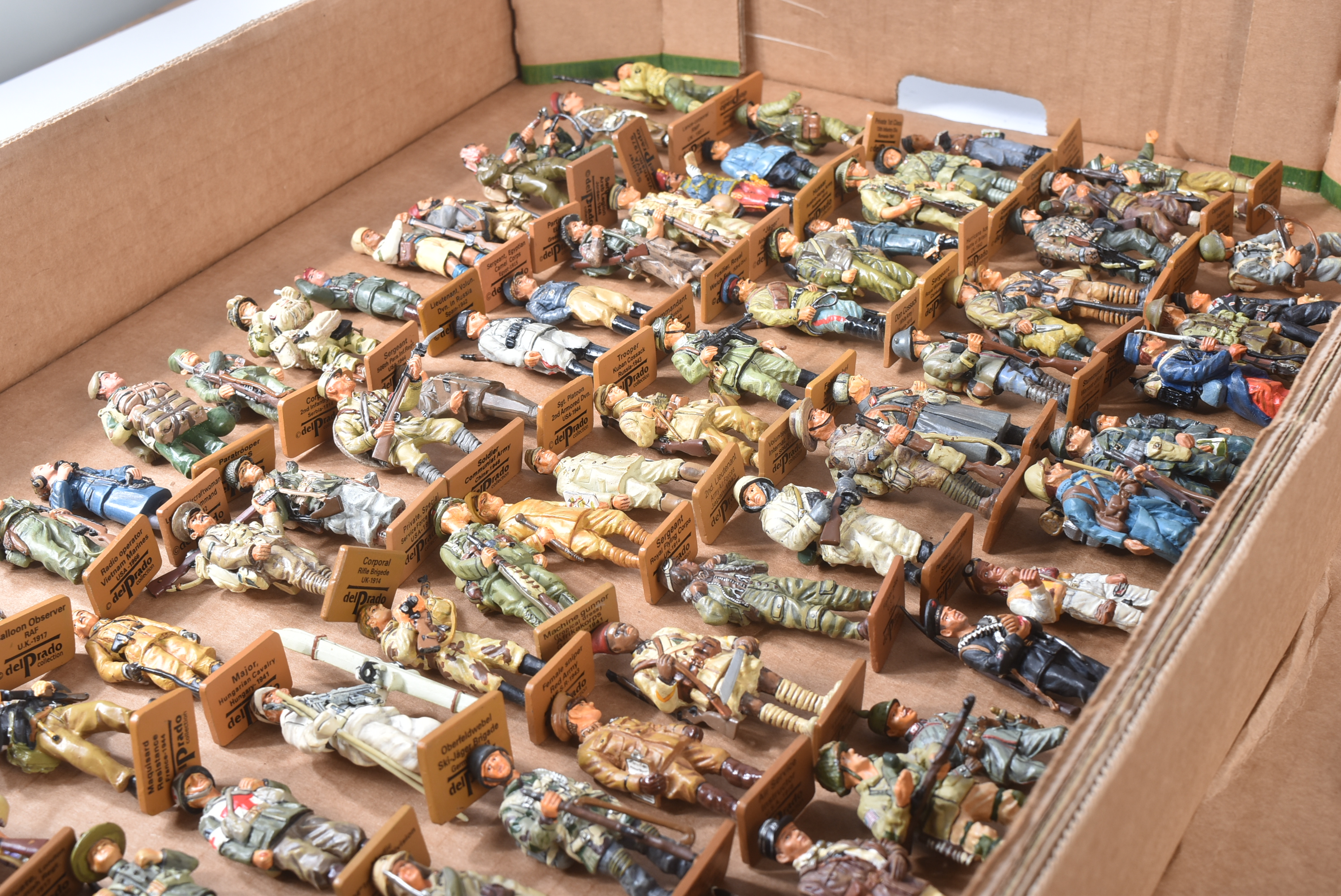 LARGE COLLECTION OF DEL PRADO MEN AT WAR MODEL FIGURES - Image 7 of 12