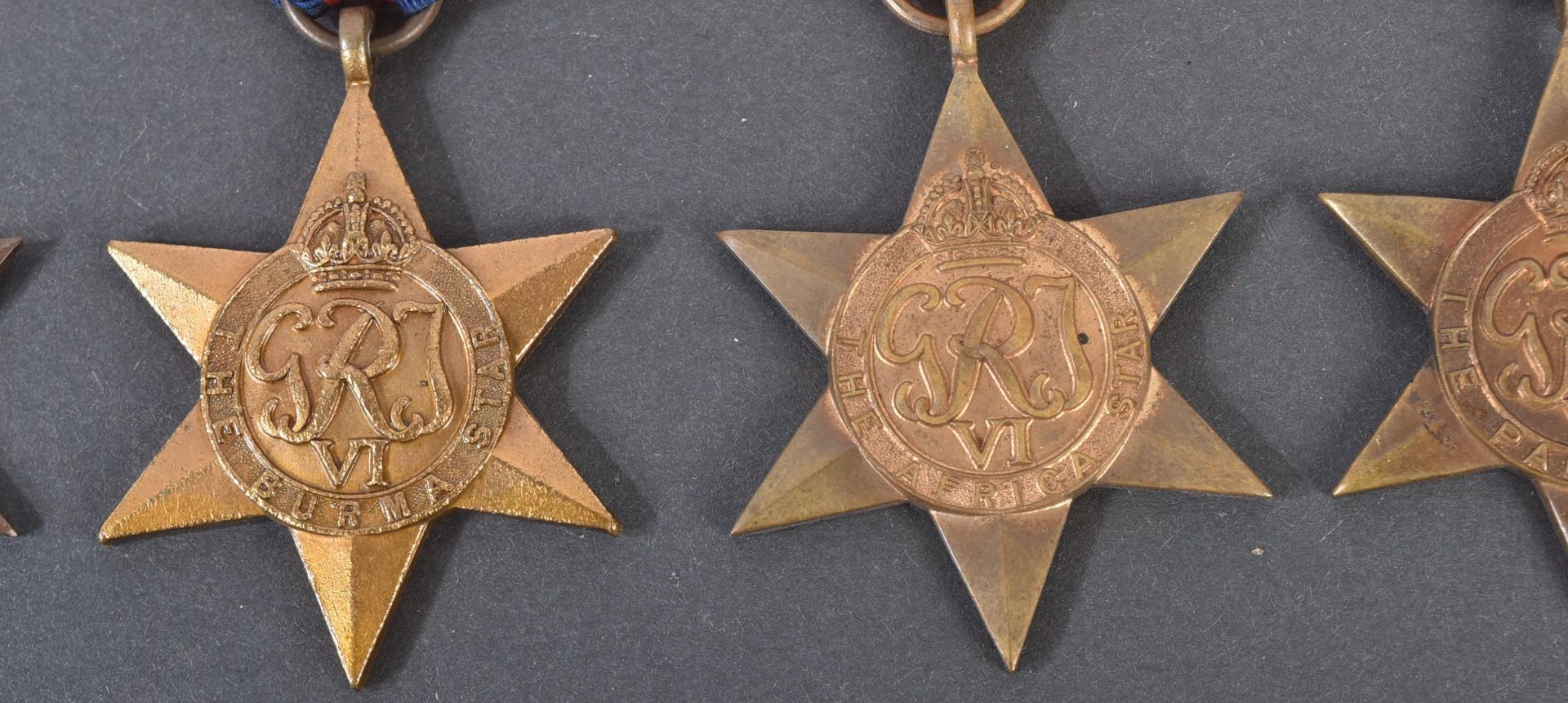 COLLECTION OF SECOND WORLD WAR BRITISH MEDAL STARS - Image 3 of 5