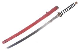 MID 20TH CENTURY CHINESE NATIONALIST KATANA SWORD