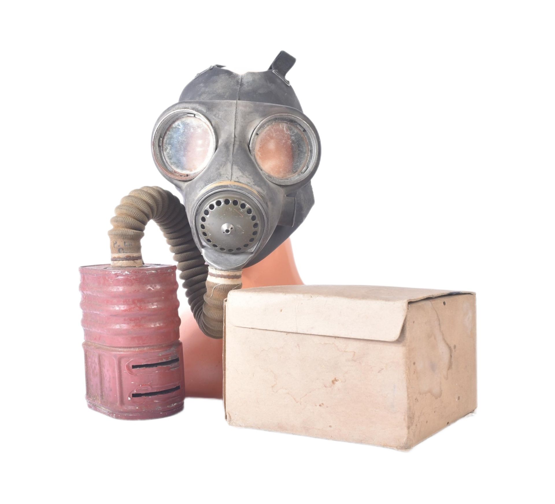 WWII SECOND WORLD WAR RESPIRATOR GAS MASKS