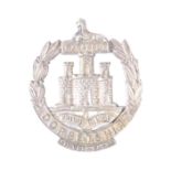 WWI FIRST WORLD WAR DORSETSHIRE REGIMENT SILVER CAP BADGE