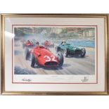 FORMULA 1 RACING - TONY SMITH - TRIBUTE TO A LENGEND - SIGNED PRINT