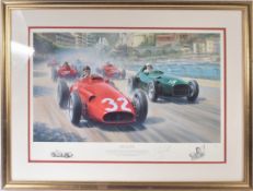 FORMULA 1 RACING - TONY SMITH - TRIBUTE TO A LENGEND - SIGNED PRINT