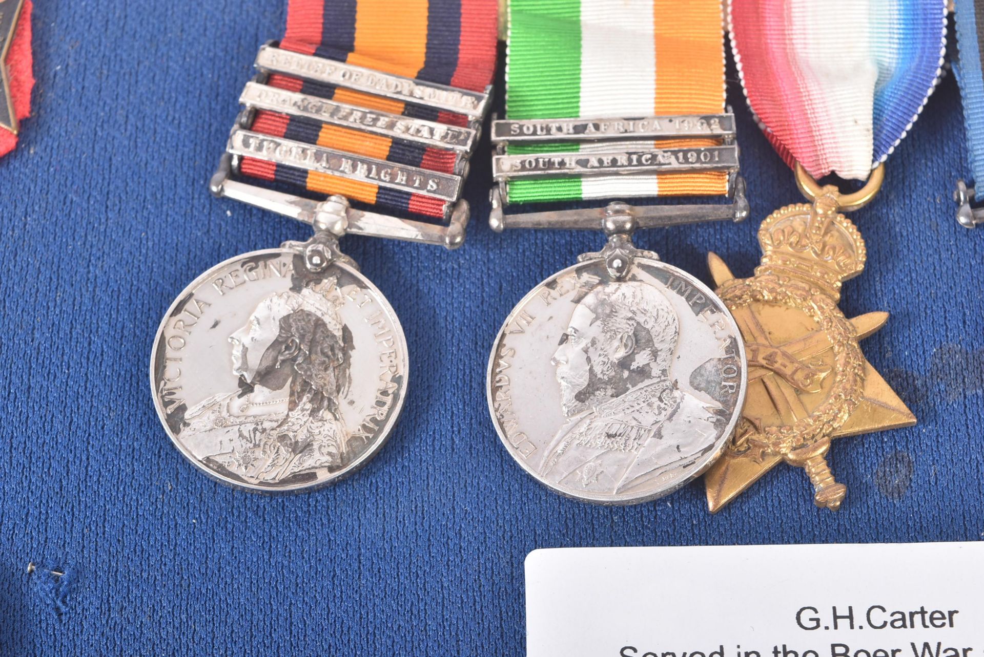 BOER WAR & WWI MEDAL GROUP - KINGS ROYAL RIFLES & 49TH CANADIAN EDMONTON REG - Image 3 of 9