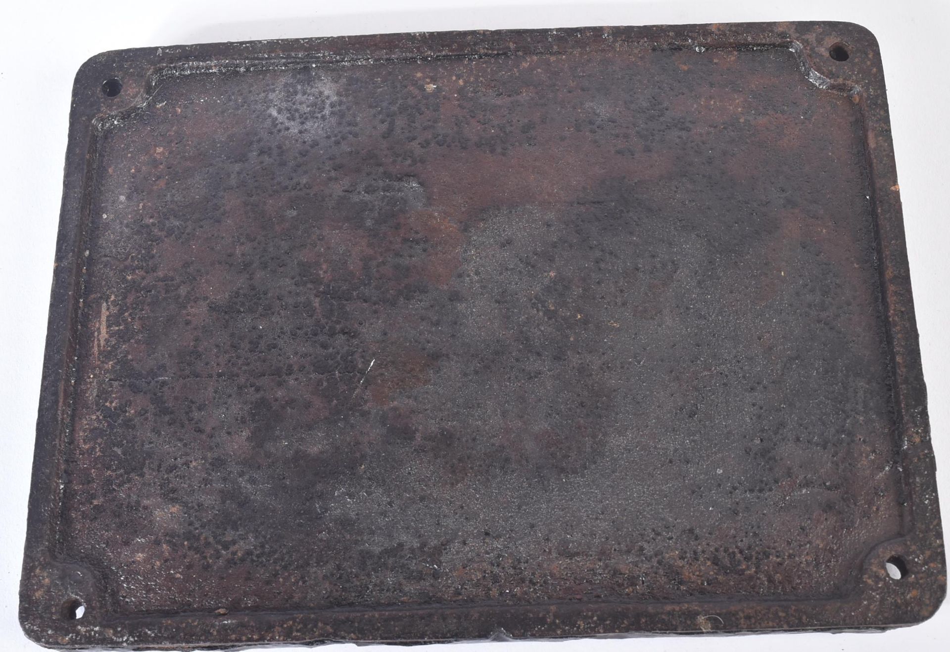 RAILWAYANA - CAST IRON BRIDGE PLATE / WAGON PLATE - Image 5 of 5