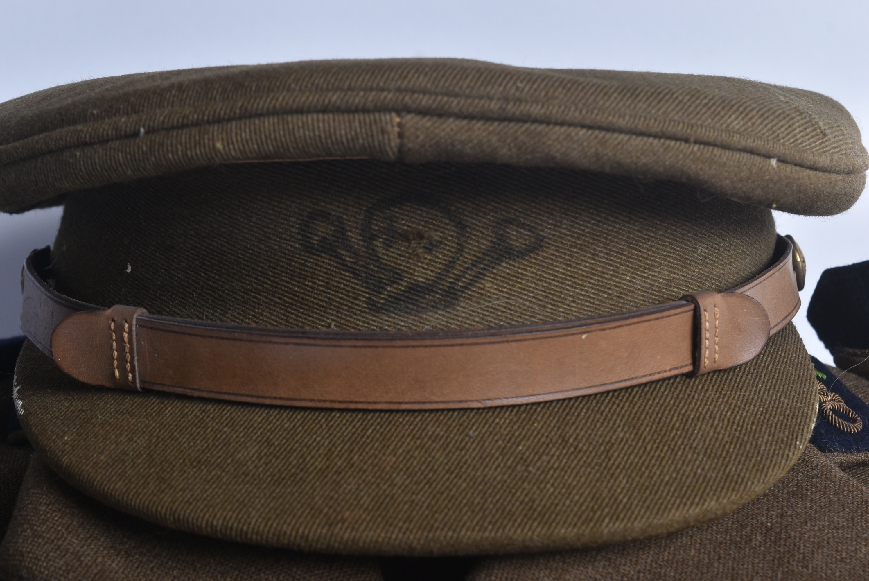 FRENCH OFFICER'S UNIFORM WORN BY LTC MIKSCHE WITH CAP - Image 3 of 9