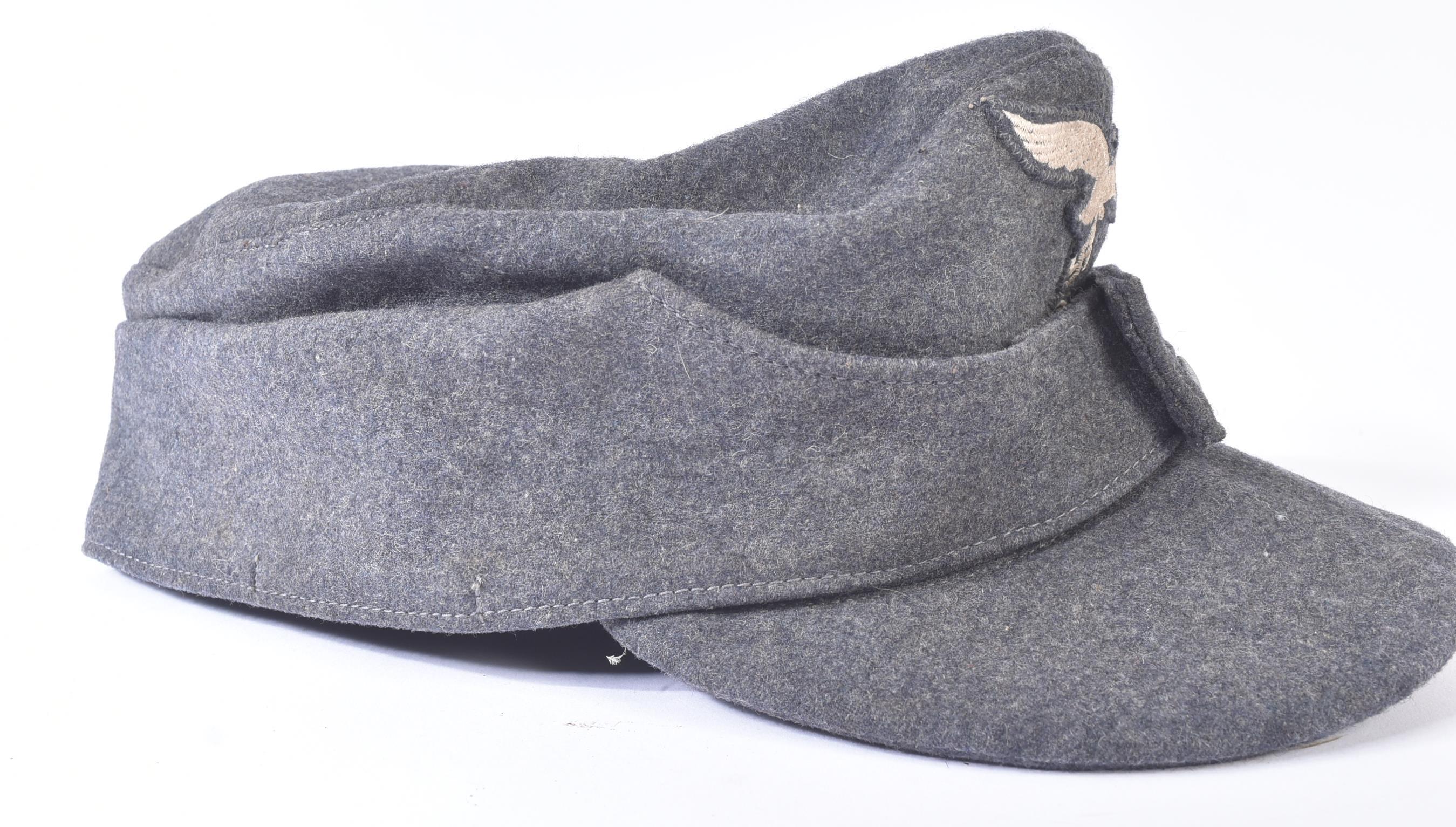 WWII SECOND WORLD WAR GERMAN LUFTWAFFE M43 SKI CAP - Image 3 of 4