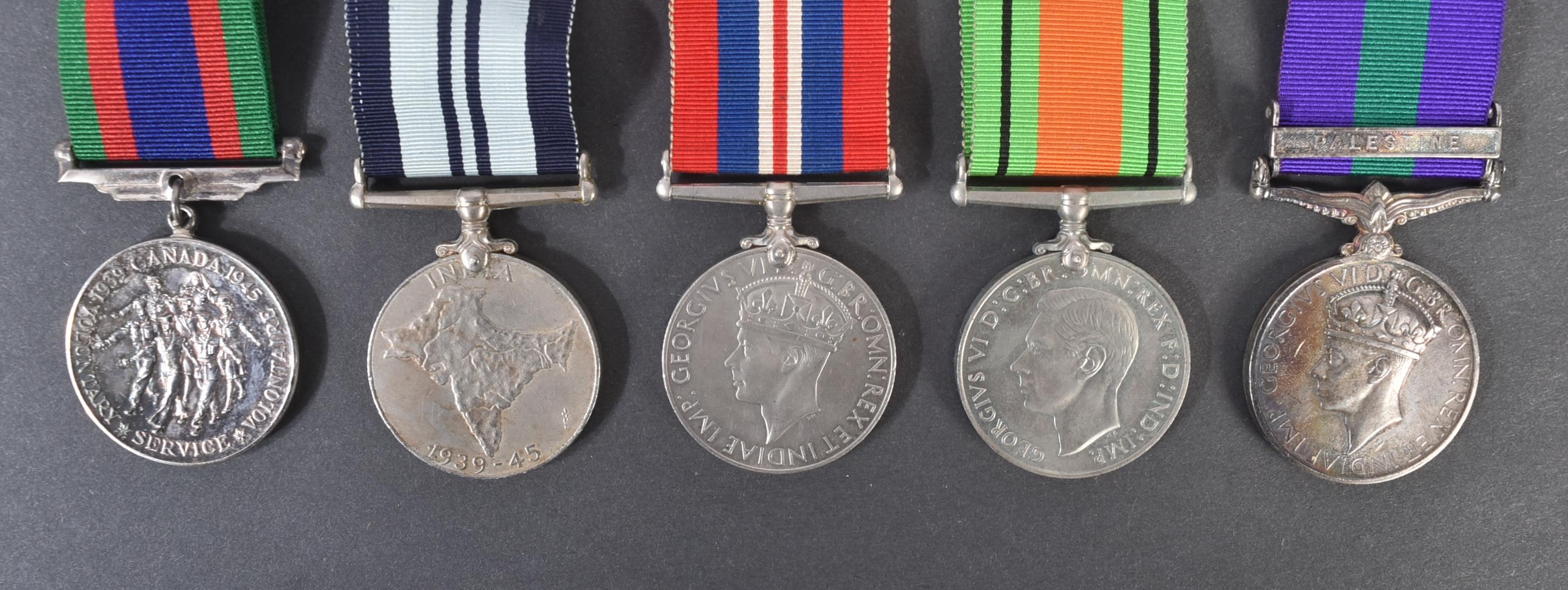 COLLECTION OF WWII SECOND WORLD WAR BRITISH CAMPAIGN MEDALS