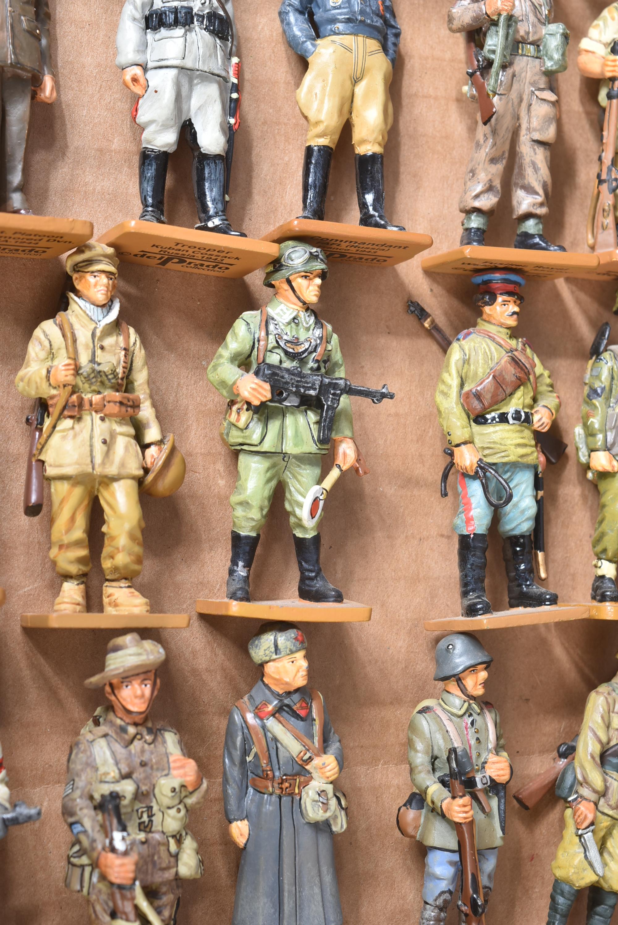 LARGE COLLECTION OF DEL PRADO MEN AT WAR MODEL FIGURES - Image 8 of 12