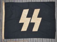 WWII SECOND WORLD WAR GERMAN SS FLAG