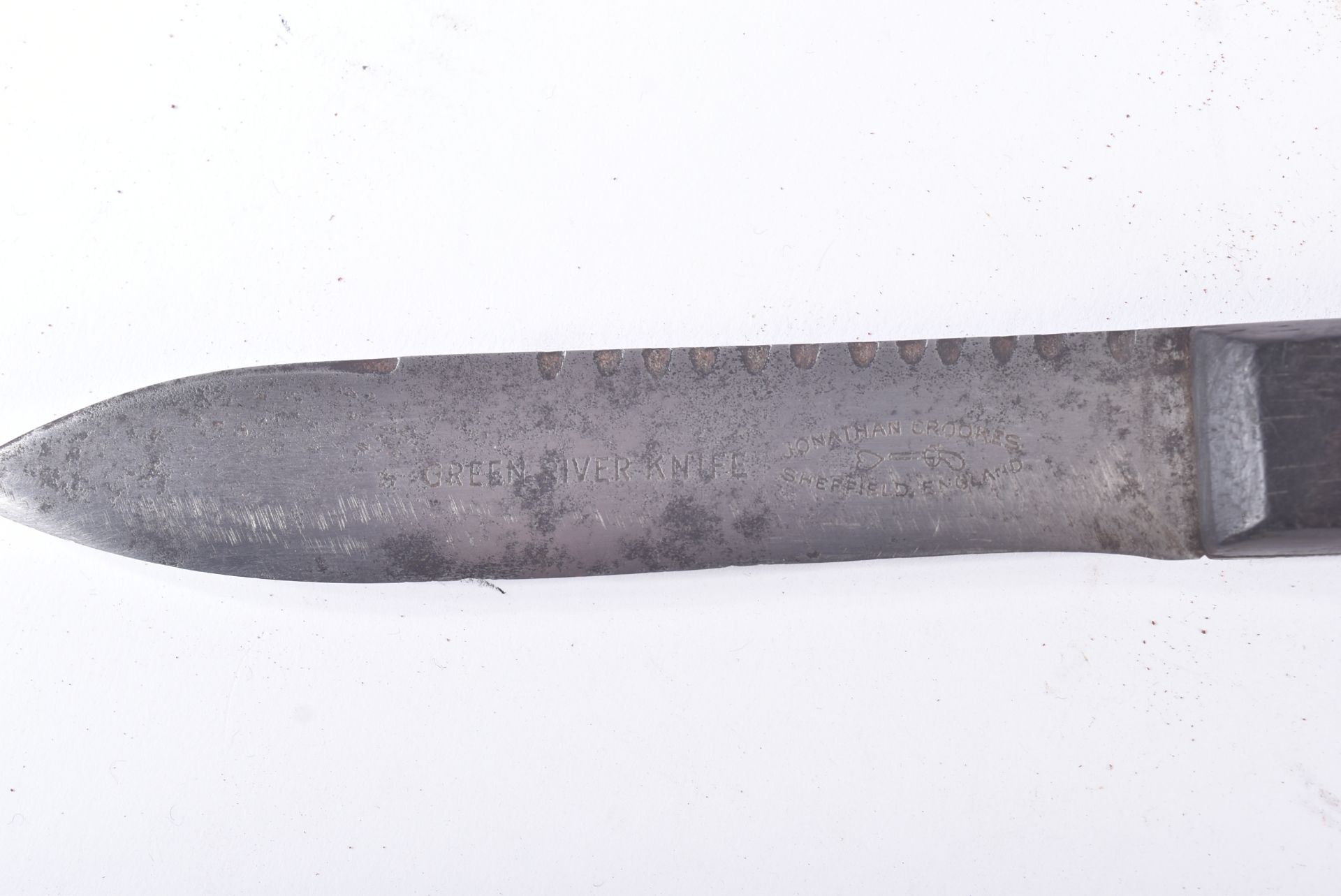 19TH CENTURY AMERICAN CIVIL WAR PERIOD GREEN RIVER KNIFE - Image 2 of 5