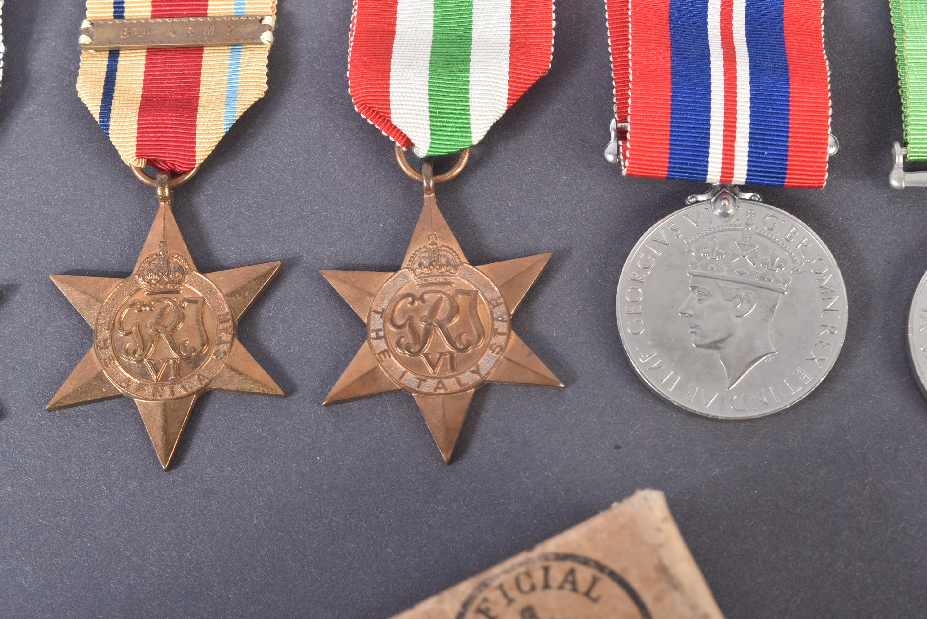SECOND WORLD WAR MEDAL GROUP INCLUDING MILITARY CROSS - Image 3 of 7