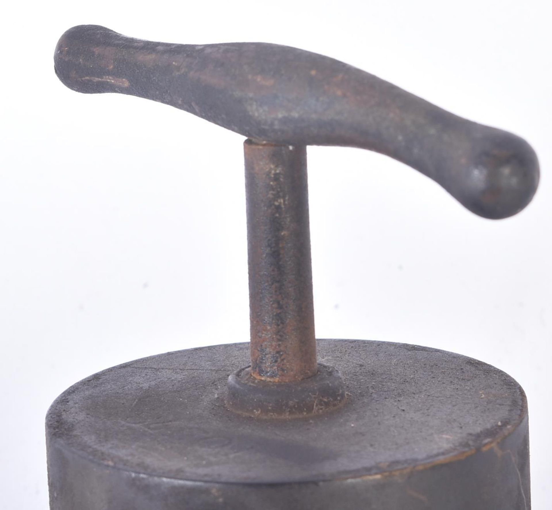 19TH CENTURY BRASS & IRON CLOCKWORK SPIT ROASTING JACK - Image 2 of 6