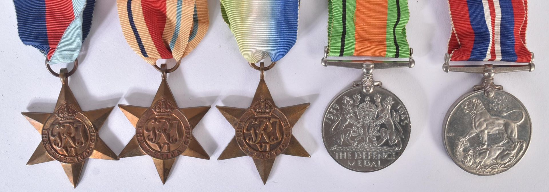 COLLECTION OF SECOND WORLD WAR BRITISH CAMPAIGN MEDALS