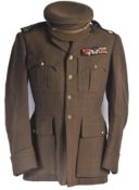 FRENCH OFFICER'S UNIFORM WORN BY LTC MIKSCHE WITH CAP