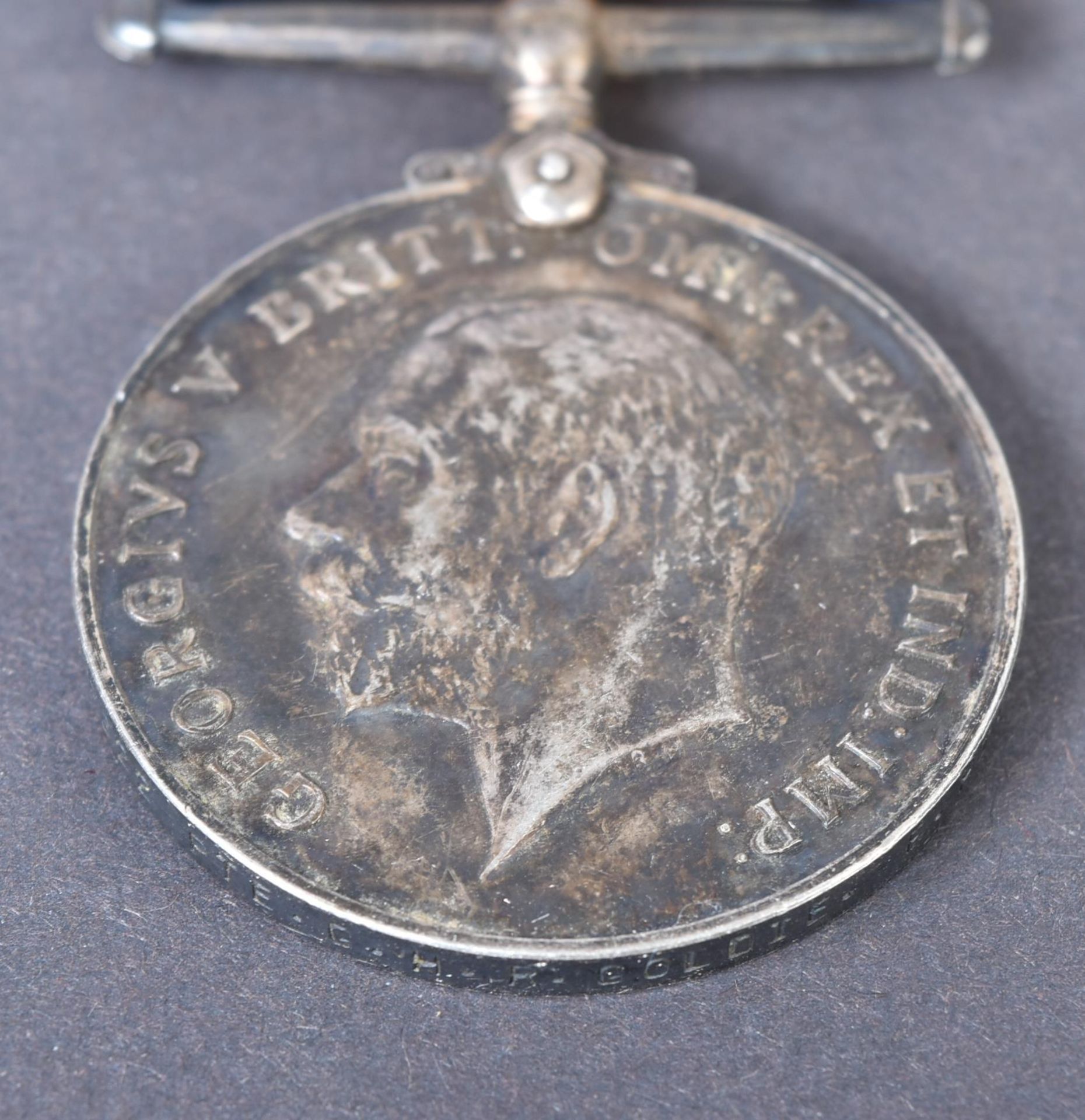 WWI FIRST WORLD WAR MEDAL DUO - ROYAL HIGHLANDERS - Image 2 of 5