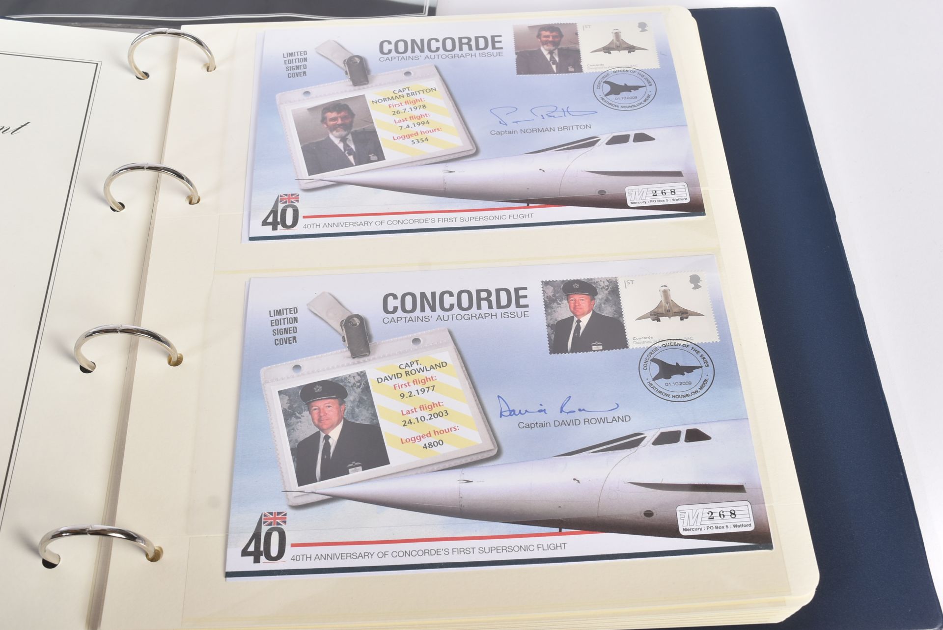 COLLECTION OF ASSORTED CONCORDE BOOKS & MEMORABILIA - Image 6 of 10