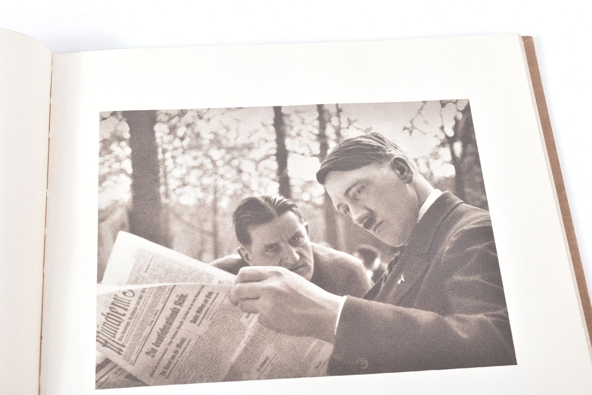 SECOND WORLD WAR GERMAN BOOK ' THE UNKNOWN HITLER ' - Bild 8 aus 8