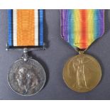 WWI FIRST WORLD WAR MEDAL DUO - DEVON REGIMENT