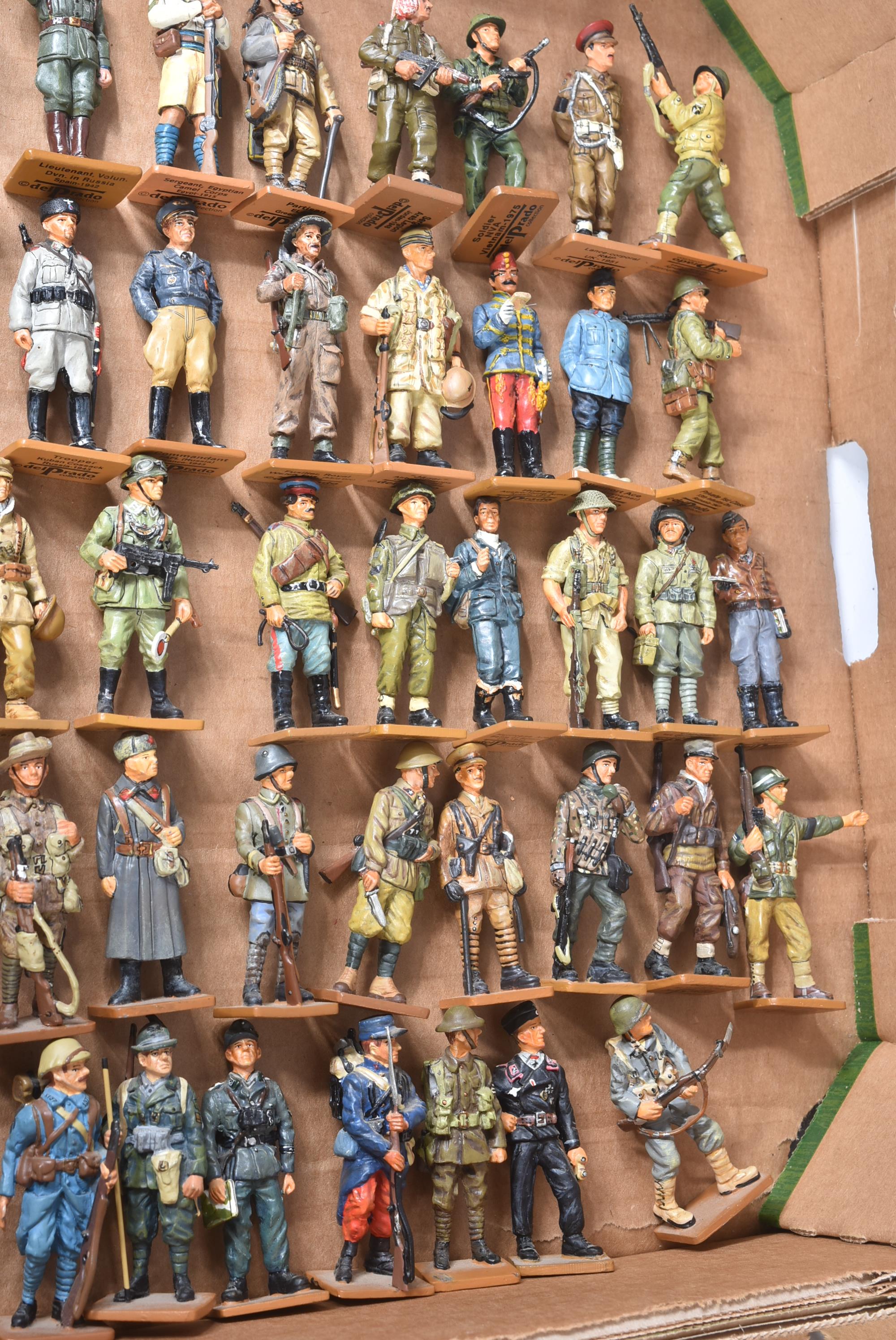 LARGE COLLECTION OF DEL PRADO MEN AT WAR MODEL FIGURES - Image 2 of 12