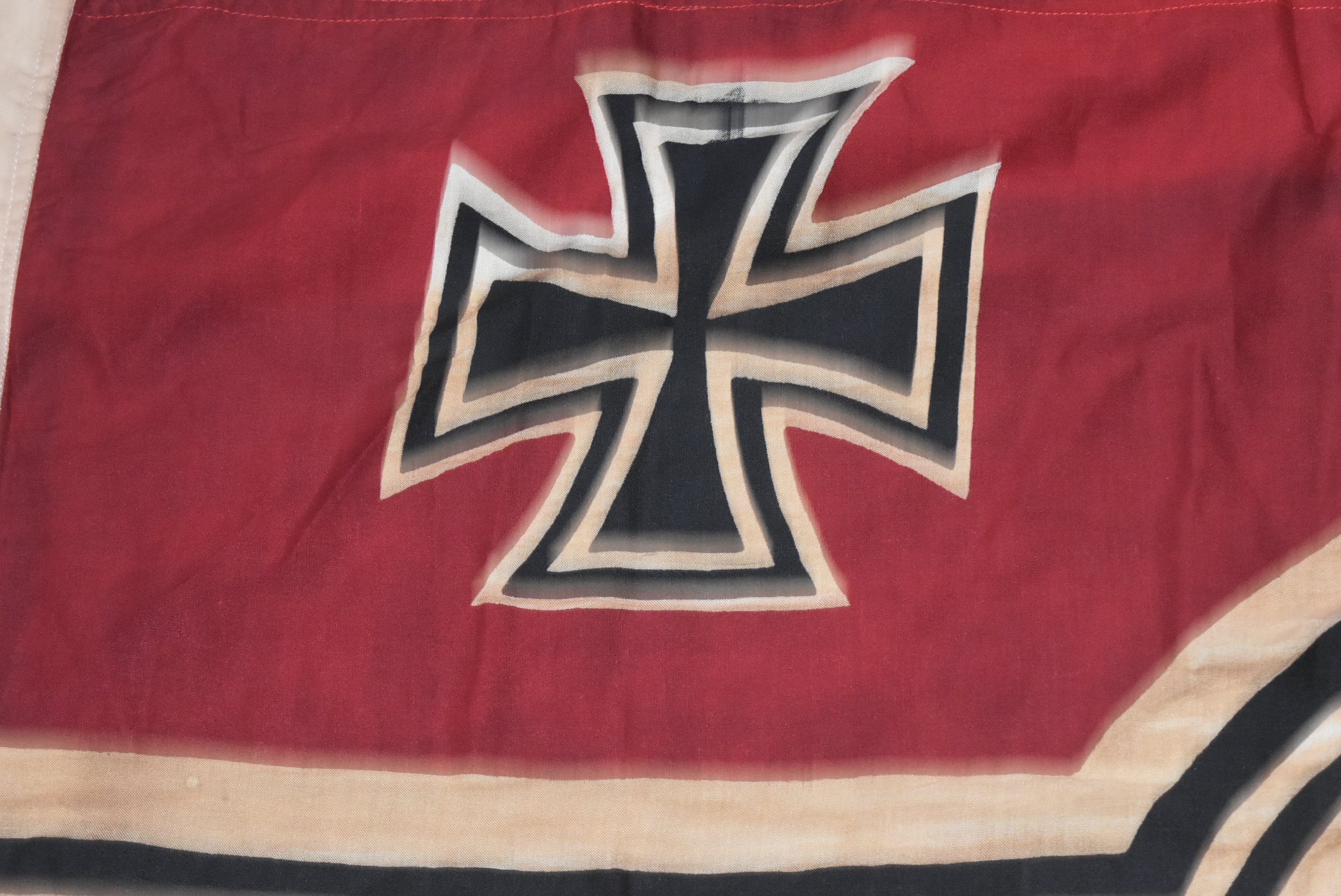 WWII SECOND WORLD WAR GERMAN THIRD REICH BATTLE FLAG - Image 3 of 5