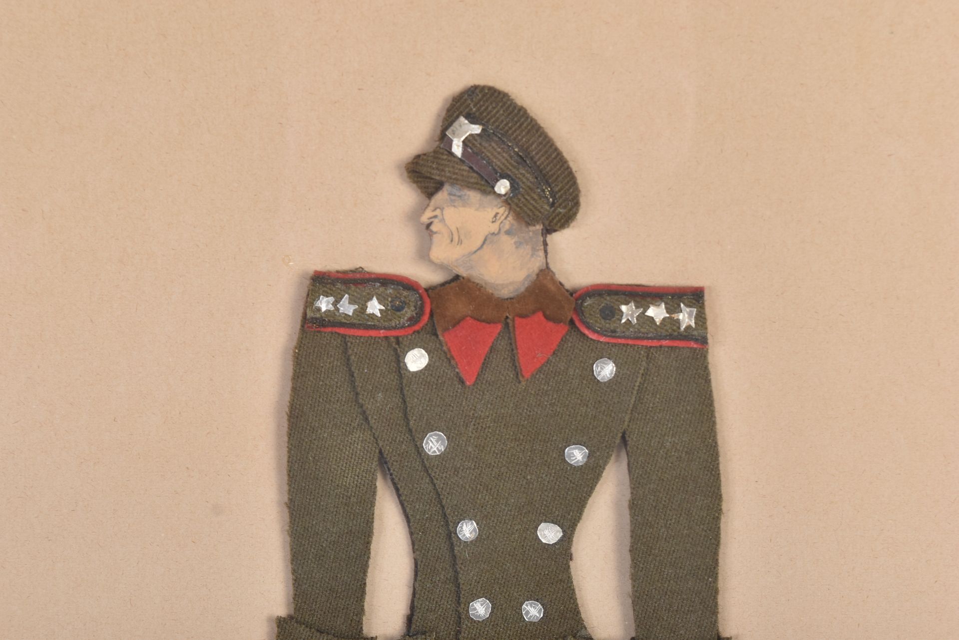 CARICATURE OF FERDINAND MIKSCHE IN CEZCH OFFICER'S UNIFORM - Image 2 of 5