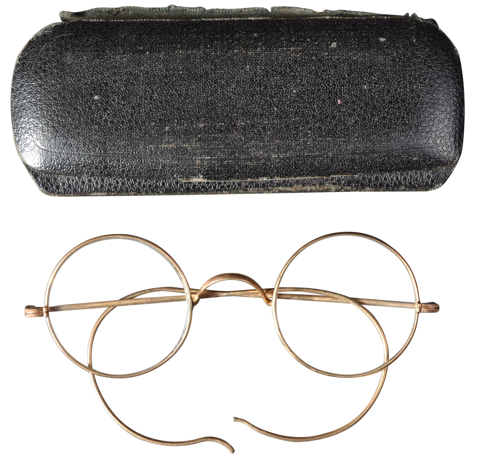 MAHATMA GANDHI (1869-1948) - GANDHI'S PERSONALLY WORN SPECTACLES - Image 9 of 9