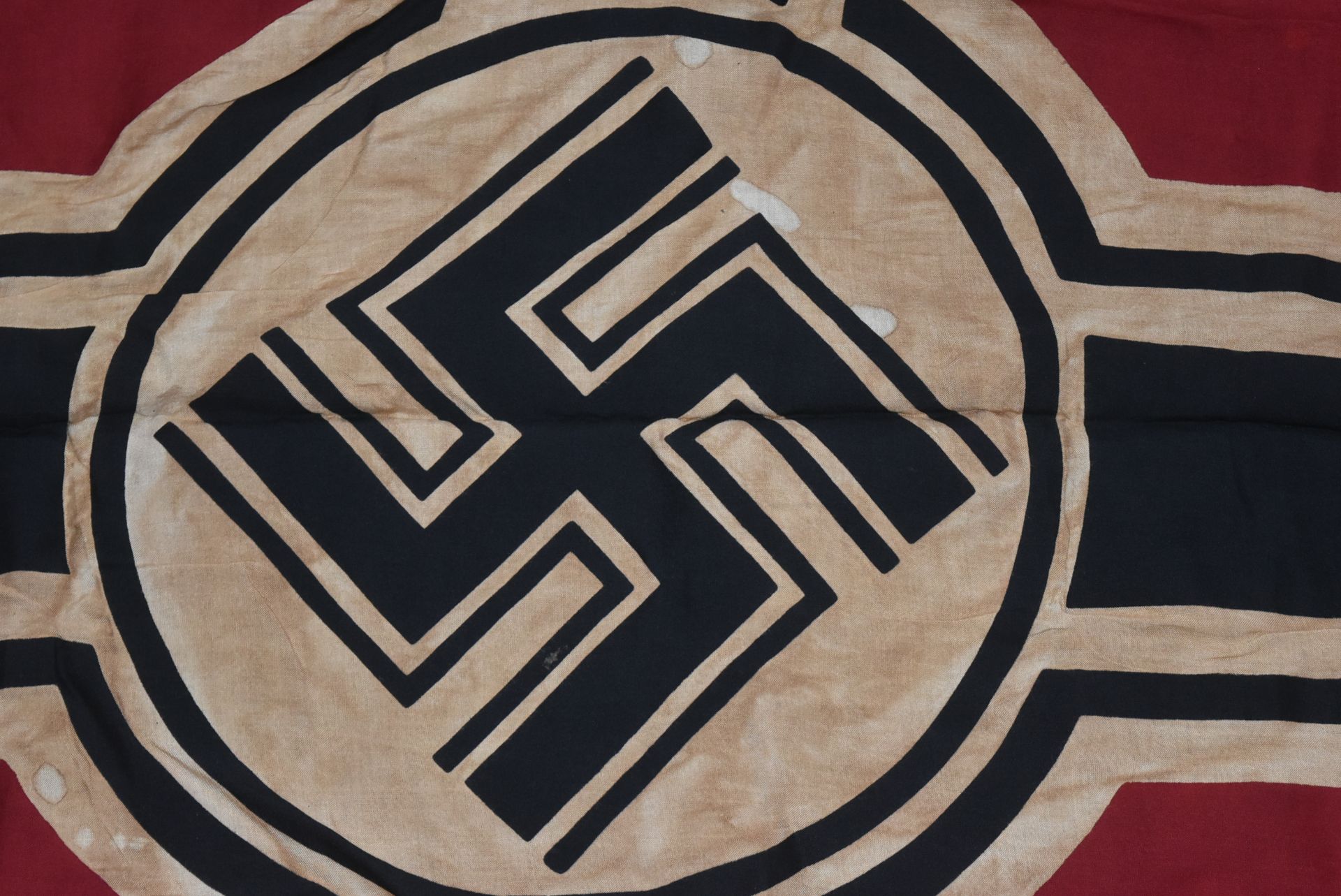 WWII SECOND WORLD WAR GERMAN THIRD REICH BATTLE FLAG - Image 3 of 7