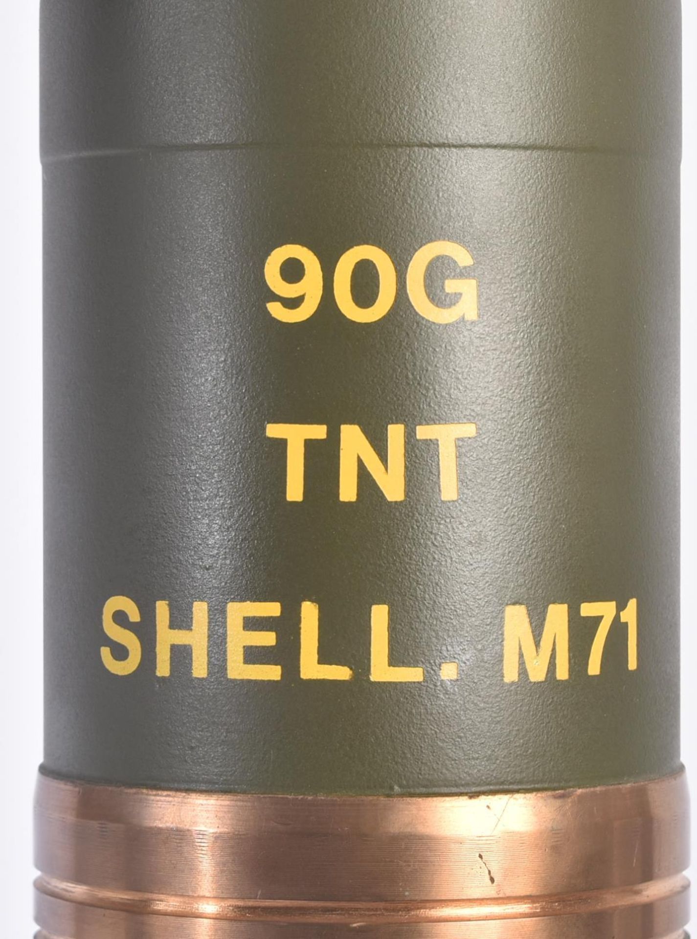 COLD WAR ERA US UNITED STATES 90MM M71 PROJECTILE - Image 2 of 8