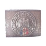 WWII SECOND WORLD WAR FREE FRENCH RESISTANCE BELT BUCKLE