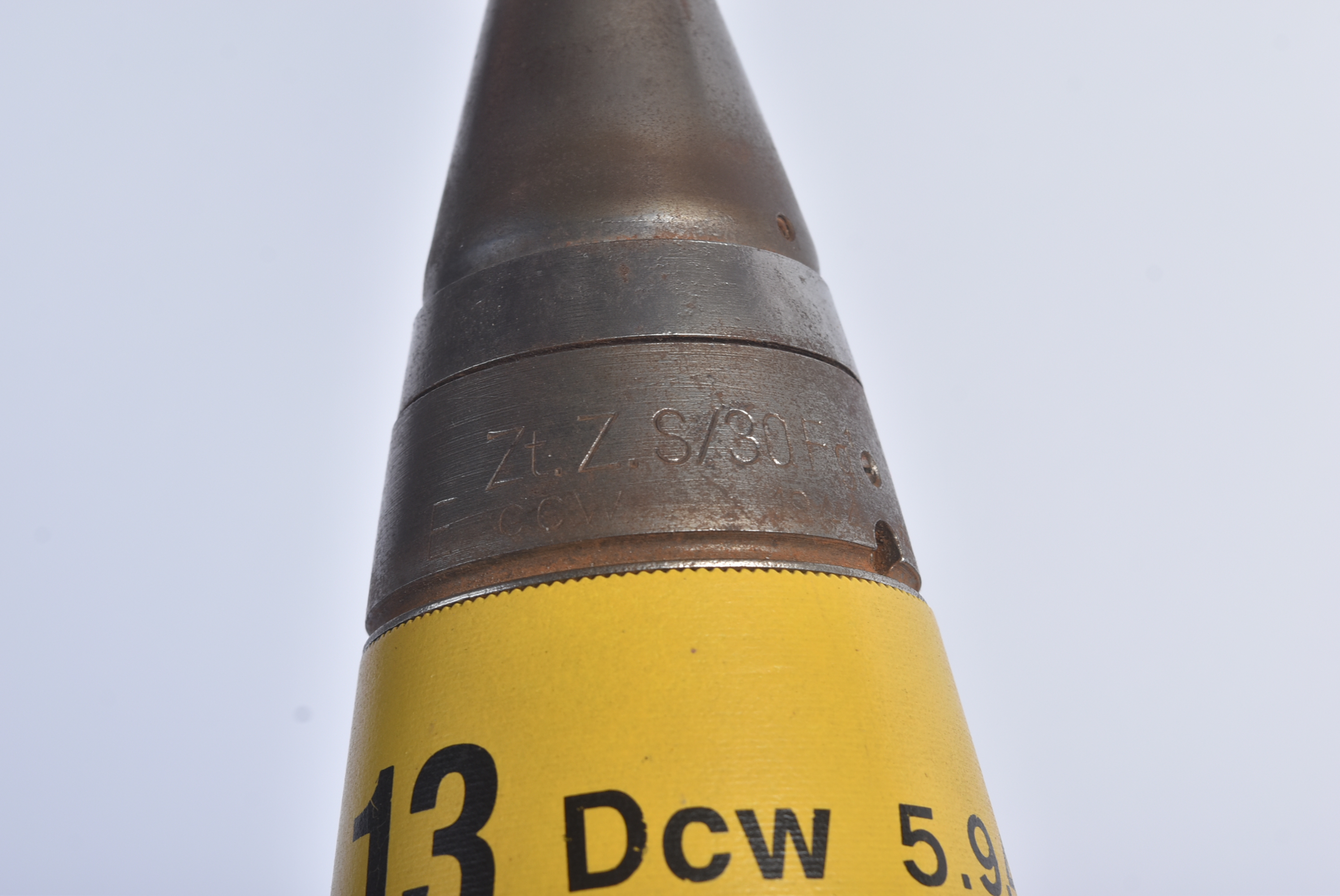 WWII SECOND WORLD WAR GERMAN PANZER TANK AMMUNITION PROJECTILE - Image 7 of 8