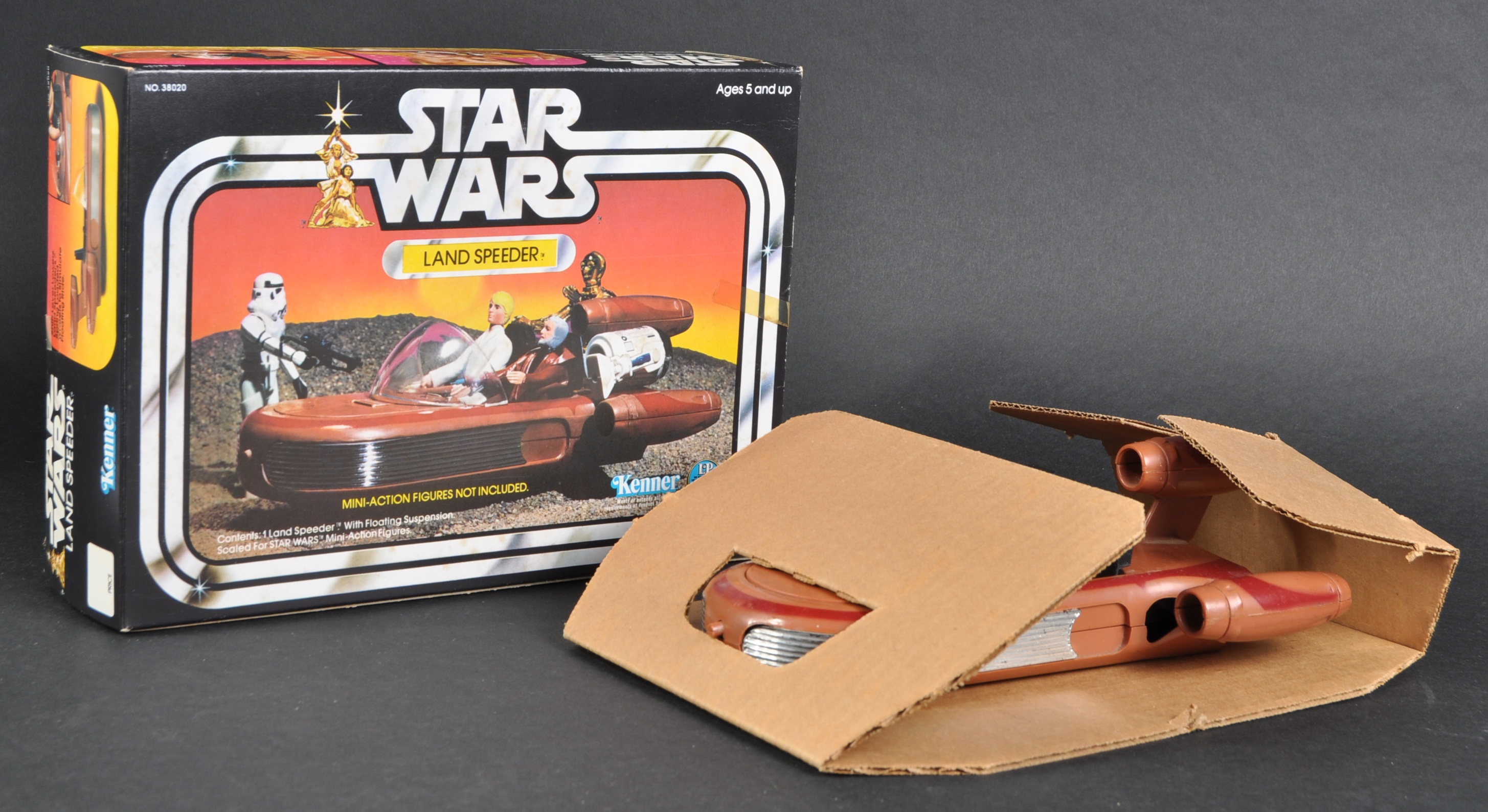 STAR WARS - ORIGINAL VINTAGE KENNER LAND SPEEDER PLAYSET